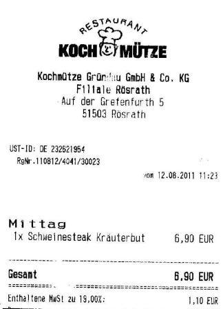 esswas Hffner Kochmtze Restaurant
